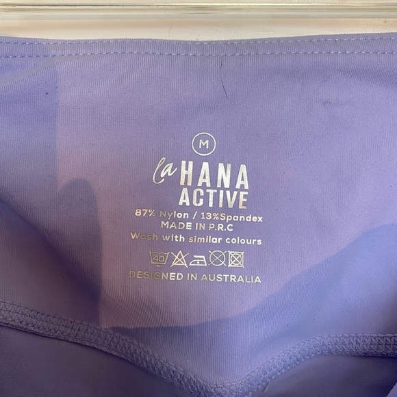 LAHANA Active Archer Biker Short in Periwinkle - Size M - Picture 4 of 6